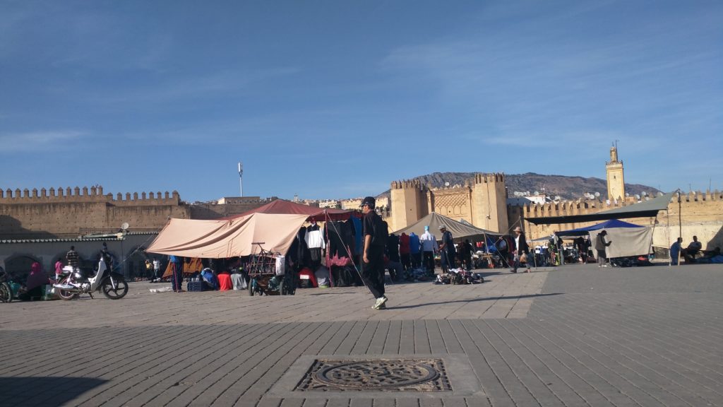 Open air markets at Bab Chorfa