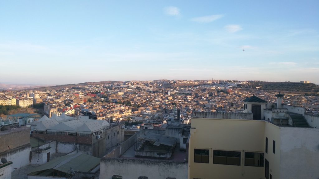 View of the Medinah from Palais Jamaï