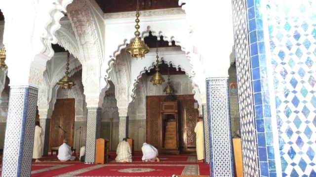 Inside Masjid Hassan