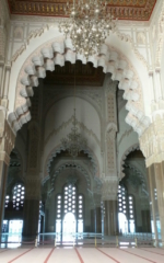 Inside Masjid Hassan II