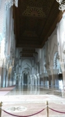 Inside Masjid Hassan II