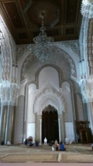 Inside Masjid Hassan II