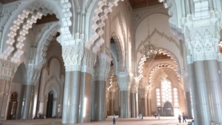 Inside Masjid Hassan II