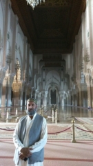 Inside Masjid Hassan II