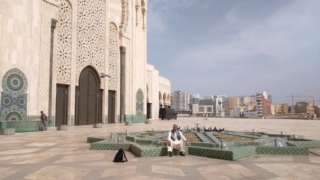 Inside Masjid Hassan II