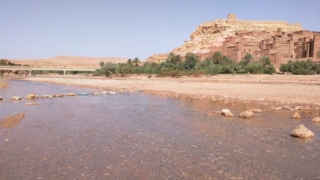 Asif Ounila at Aït Benhaddou