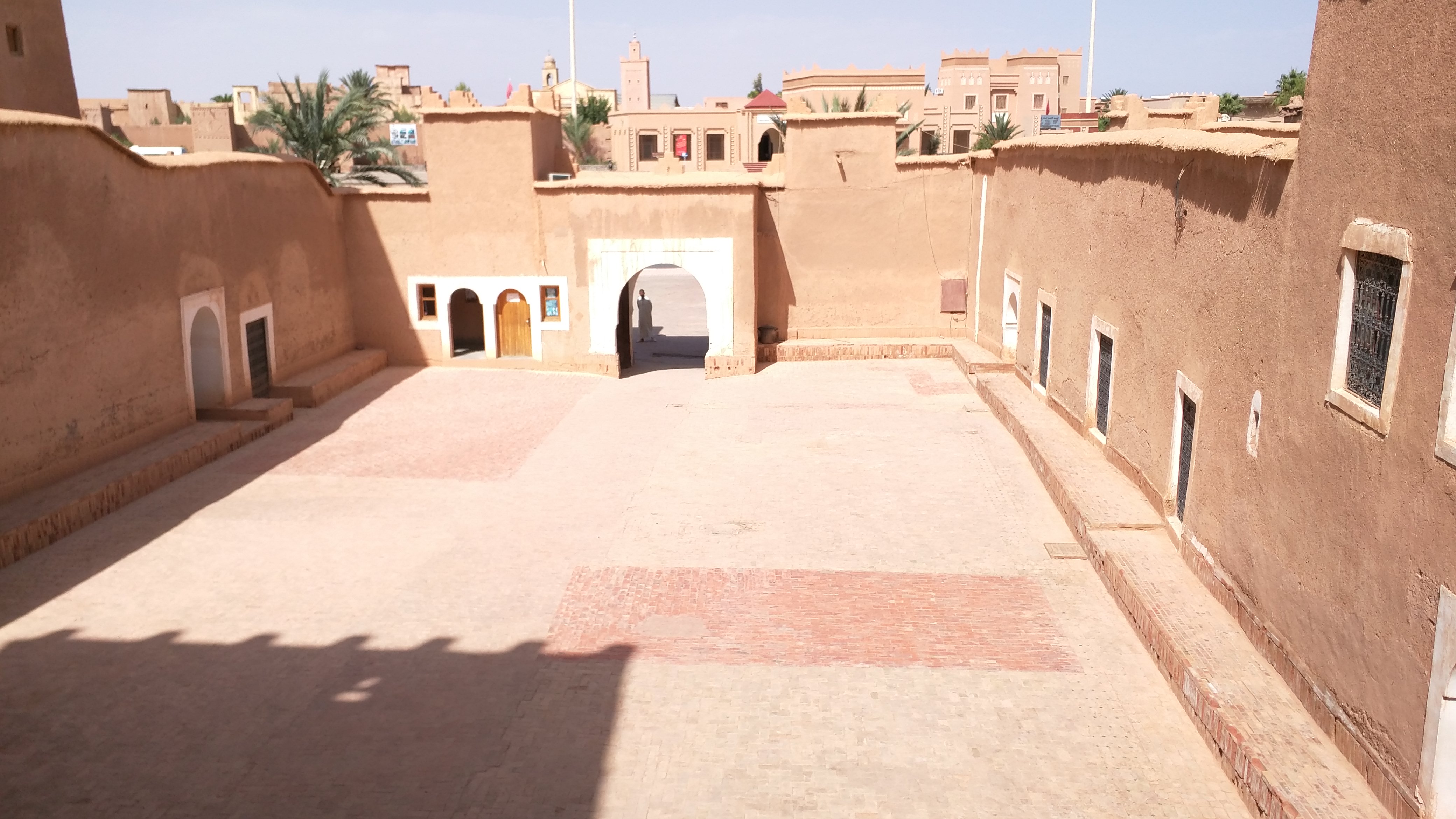 Taourirt Kasbah courtyard