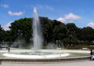 Rose Garden and California Science Center