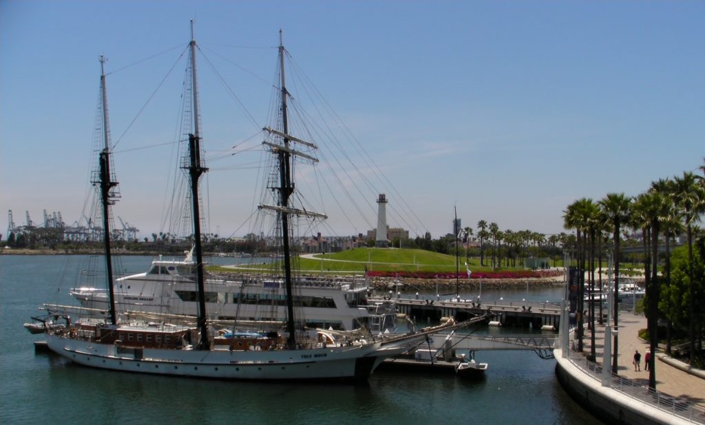 Rainbow Harbour, Long Beach, California.