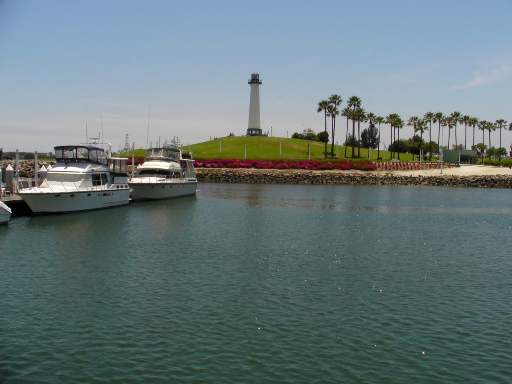 Rainbow Lighthouse, Long Beach, California.