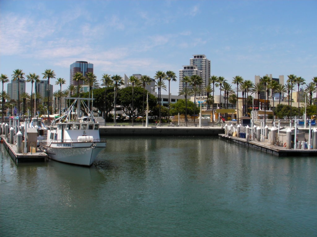 Rainbow Harbour, Long Beach, California.