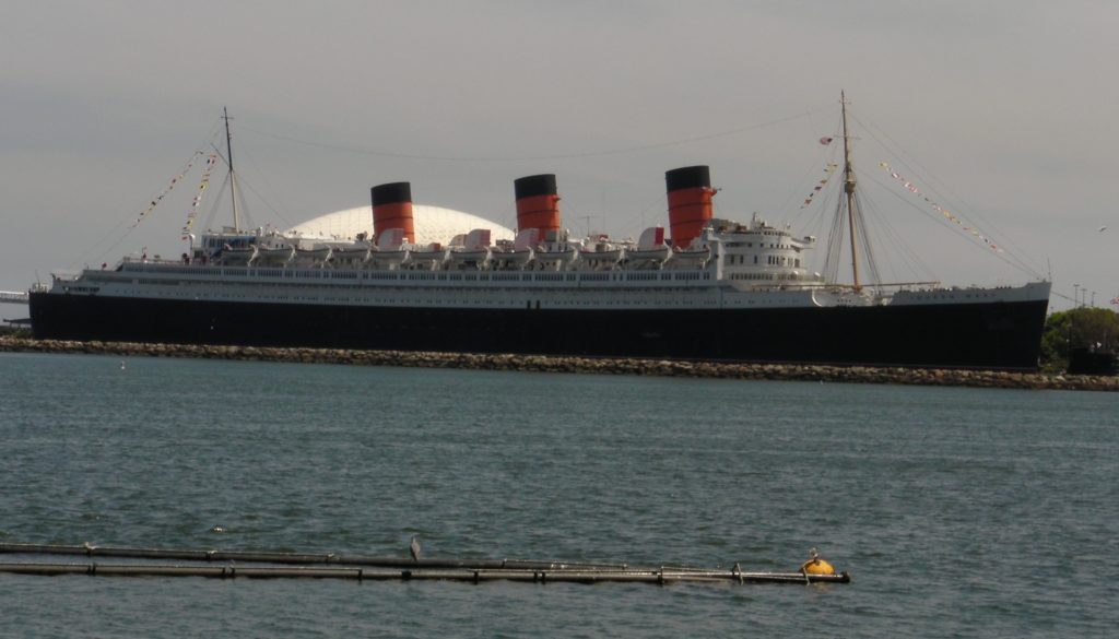 RMS Queen Mary, Long Beach, California.