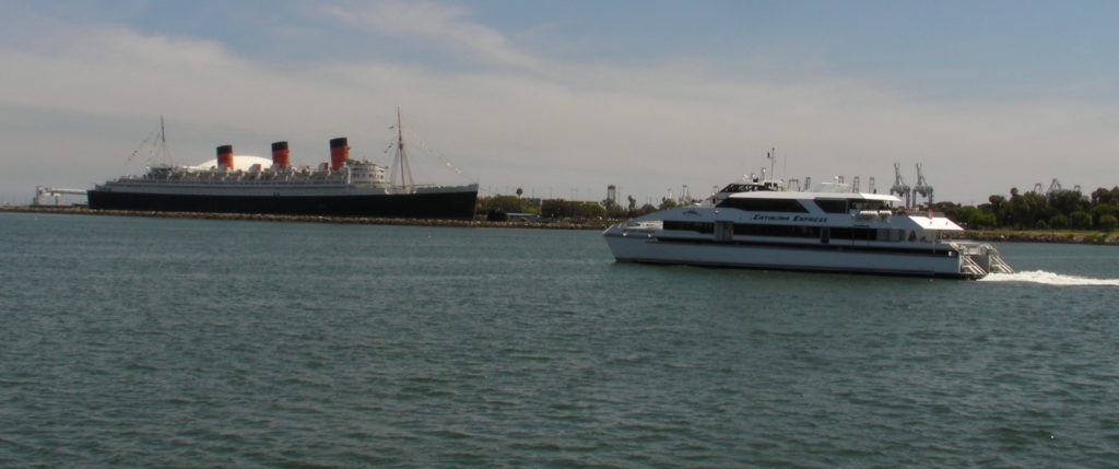 RMS Queen Mary, Long Beach, California.