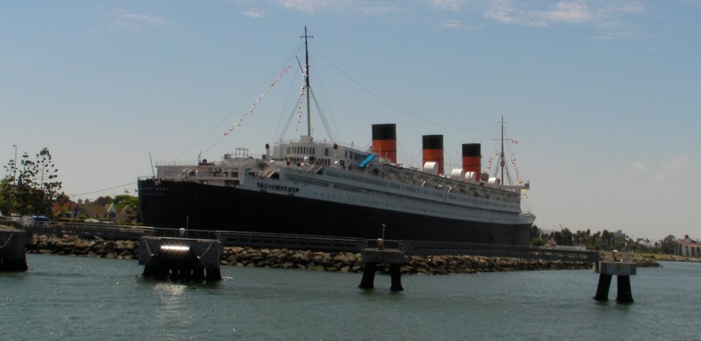 RMS Queen Mary, Long Beach, California.