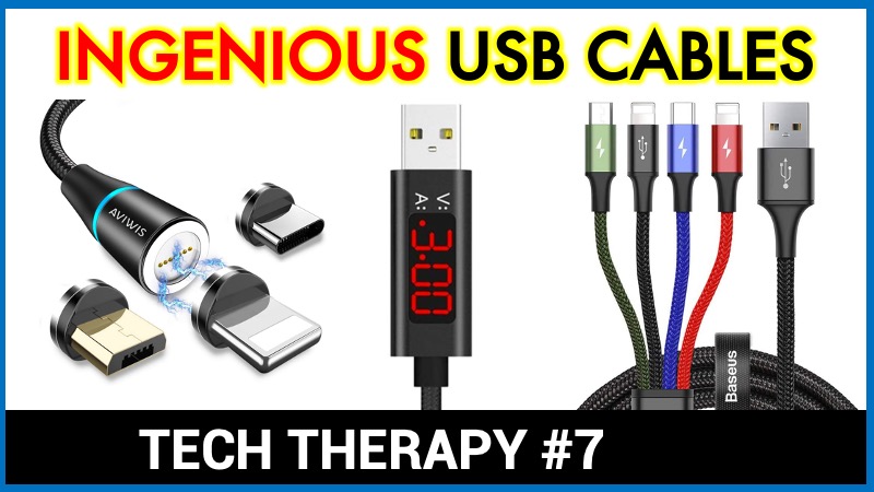 Ingenious USB cables
