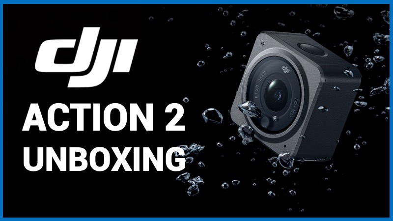 DJI Action 2 unboxing